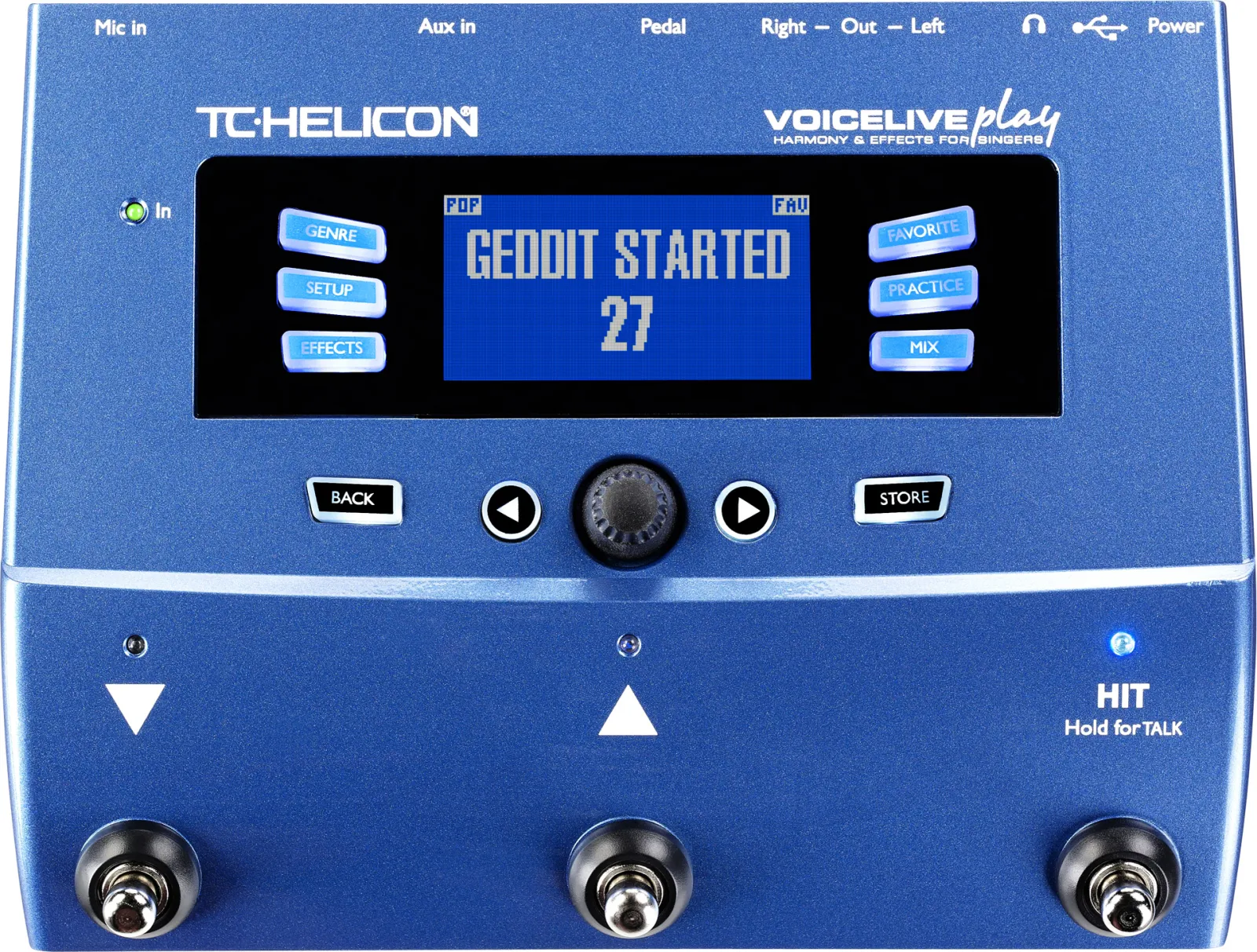 TC Helicon VoiceLive Play ének multieffekt processzor