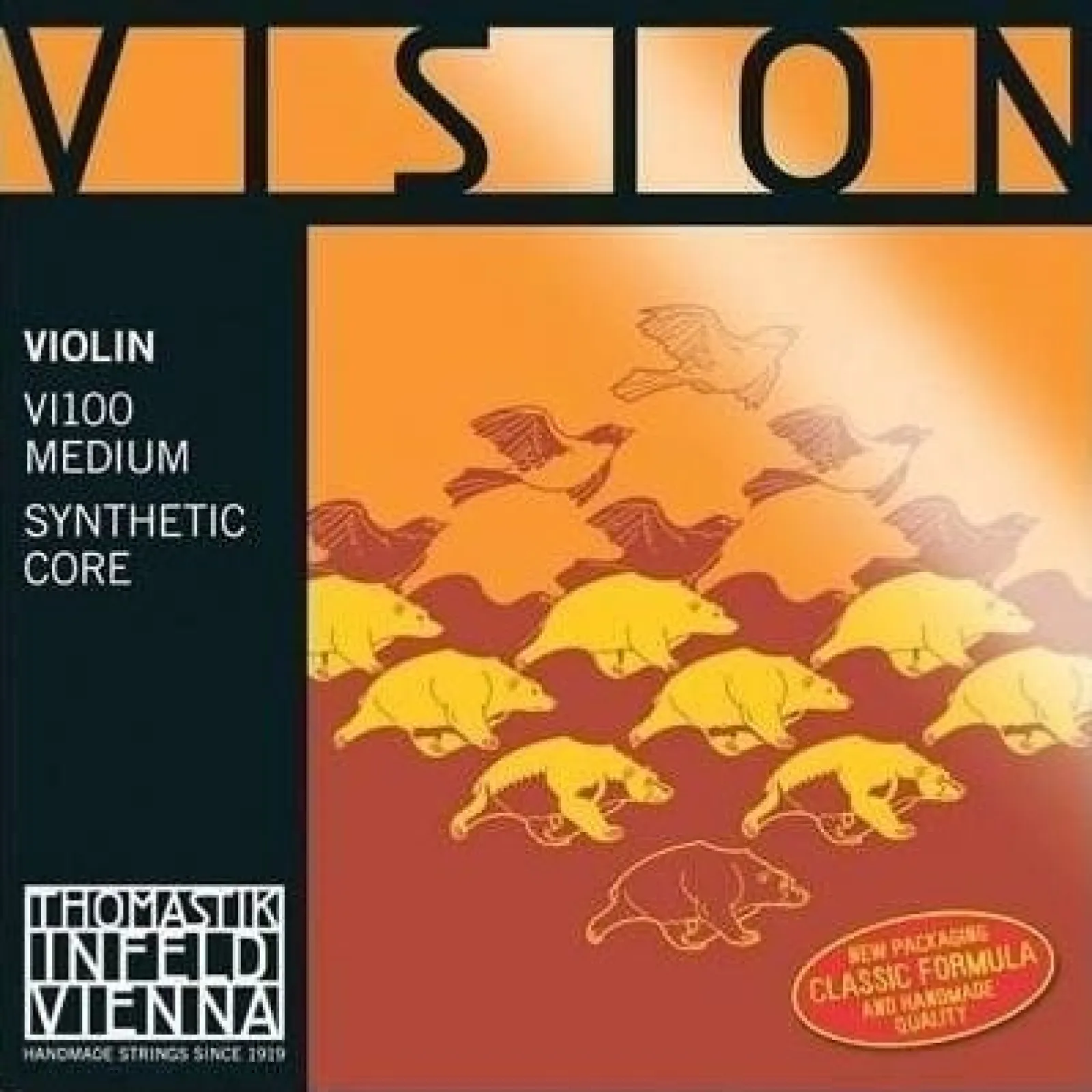 Thomastik Vision VI100 1/2 Medium Violin Strings