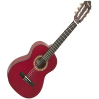 Valencia VC202 1/2 Transparent Wine Red Klasszikus gitár