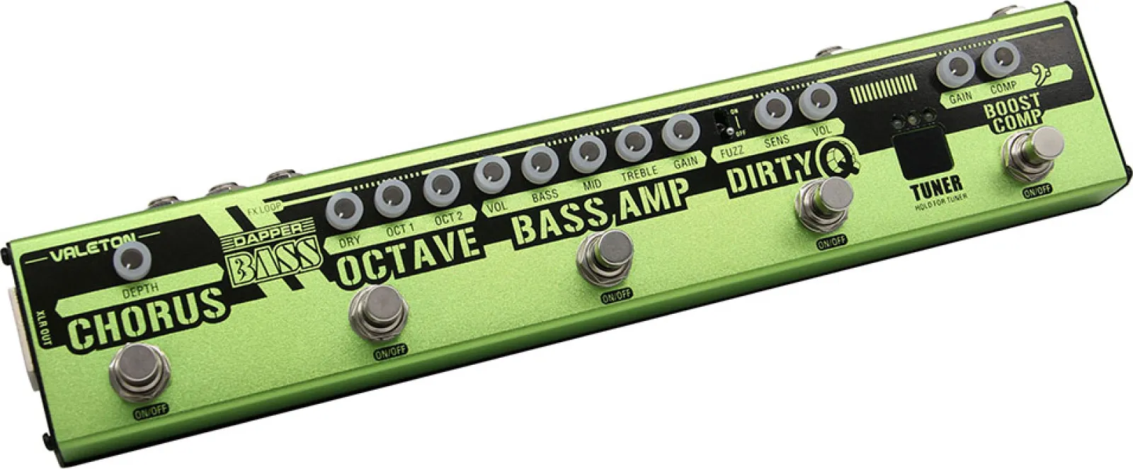 Valeton VES-2 Dapper Bass Combined Effect Strip