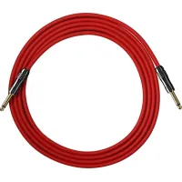 Valeton VGC-3R premium hangszerkábel 3 m piros