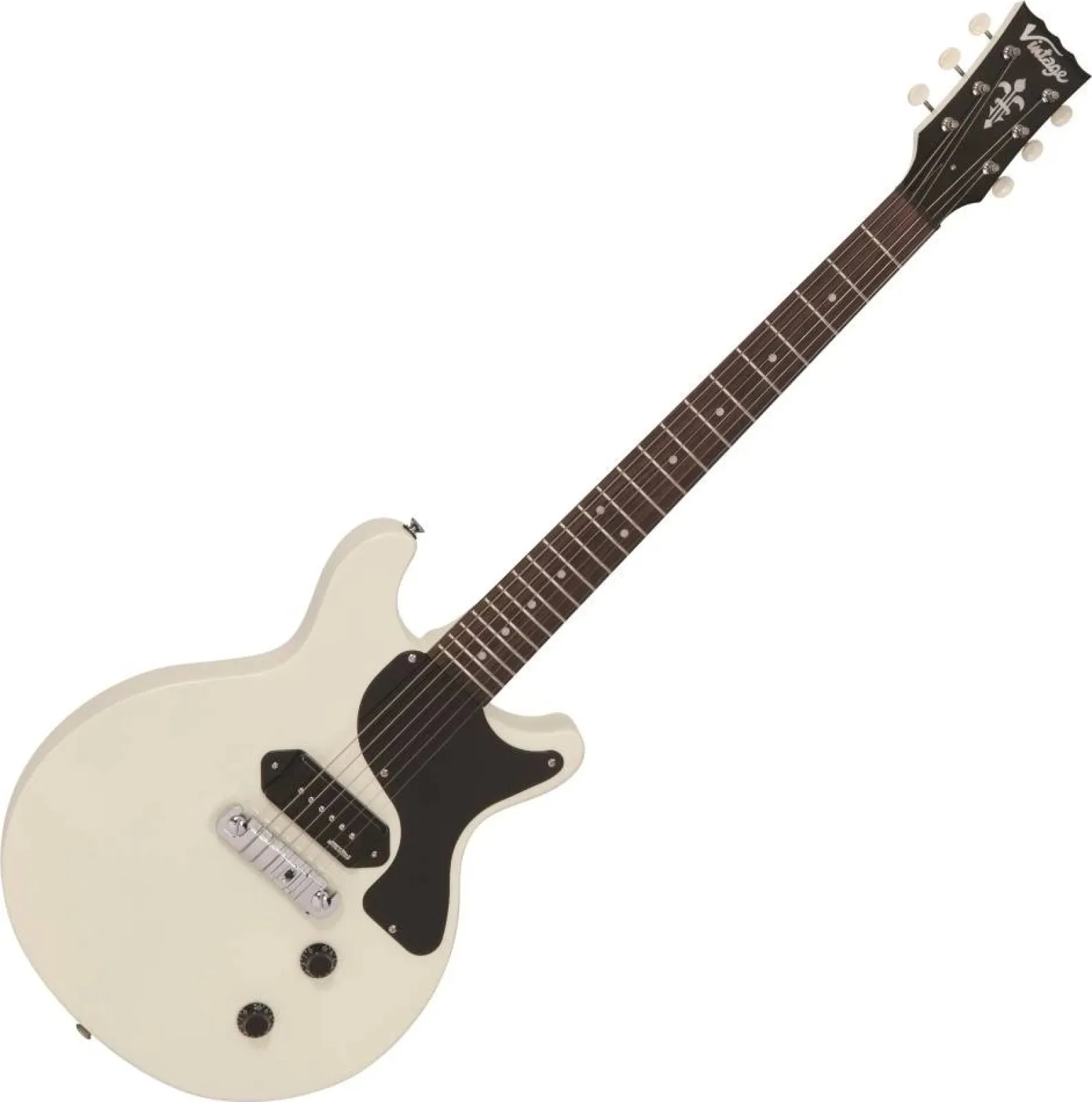 Vintage V130VW Electric Guitar Vintage White