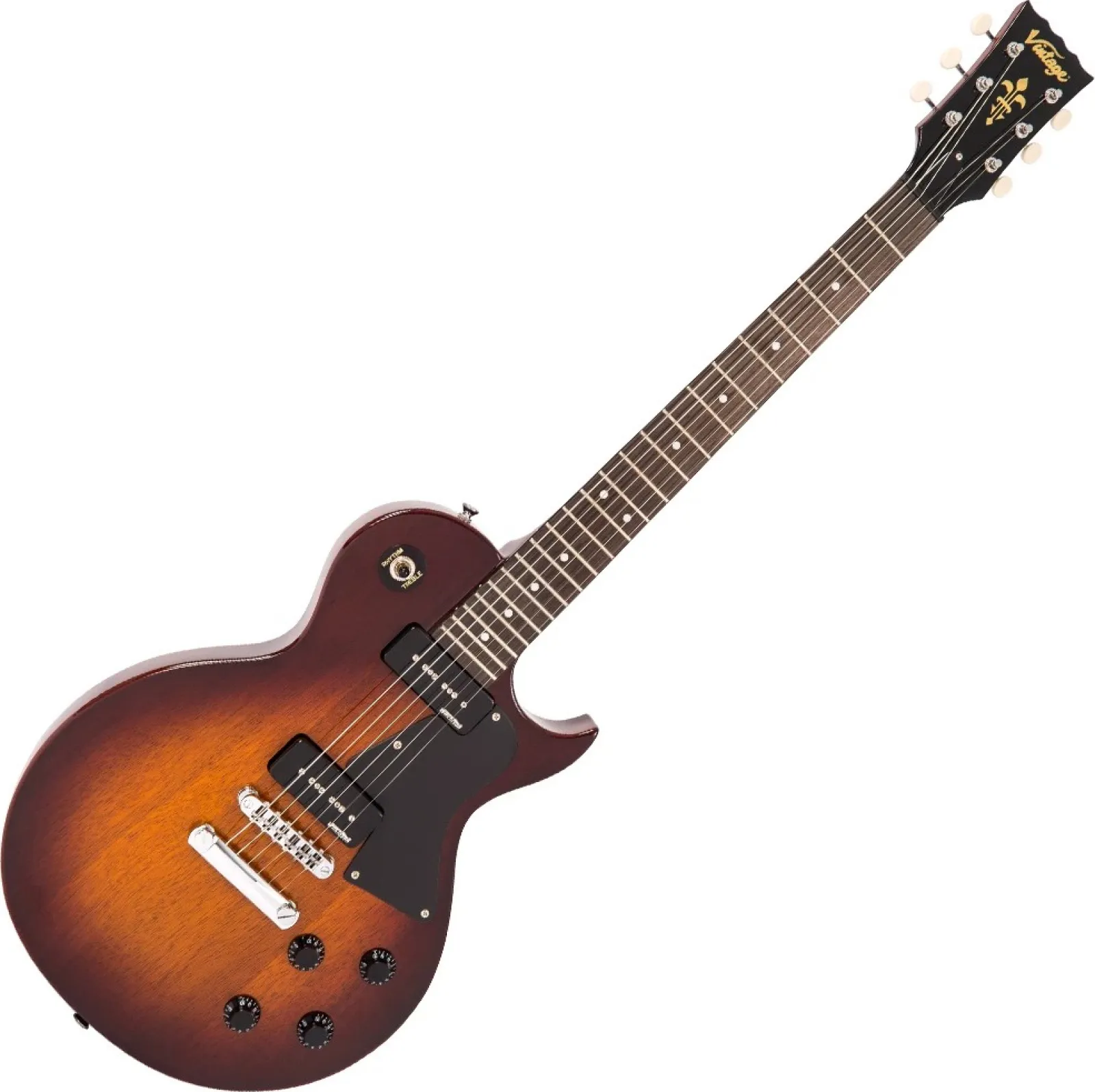 Vintage V132TSB Electric Guitar Tobacco Sunburst