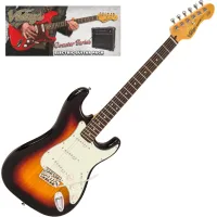 VINTAGE V60 Coaster Electric Guitar Set - 3 Tone Sunburst