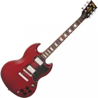 Vintage V69CR Coaster Cherry Red elektromos gitár