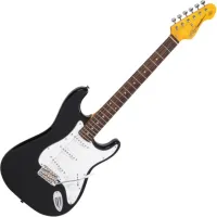 Vintage V6BB Electric Guitar Black
