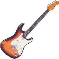 Vintage V6MRSSB elektromos gitár Sunburst