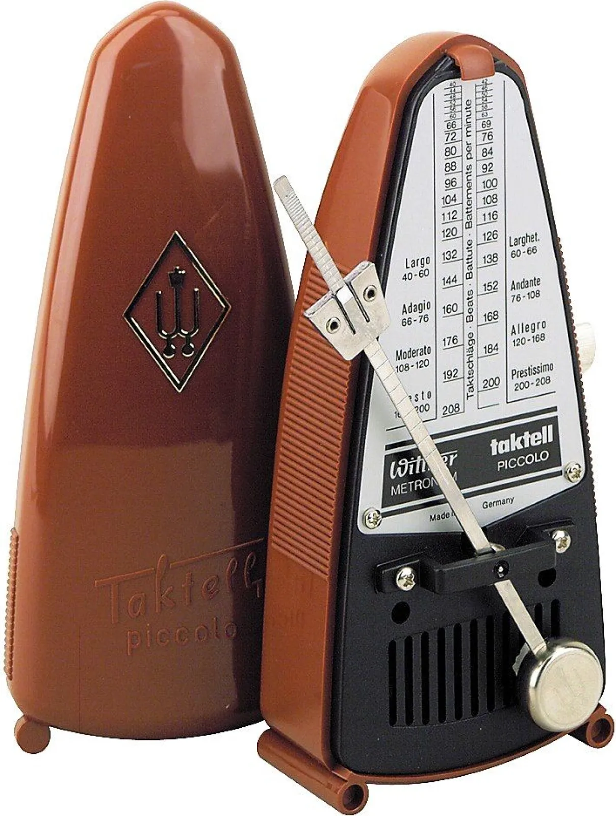Wittner 831 piccolo metronóm sötétbarna