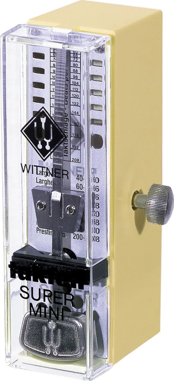 Wittner 882051 Super mini metronóm elefántcsont